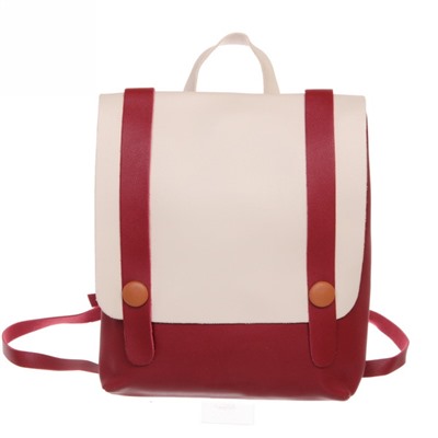 Рюкзак женский "Elegant fashion - Naomi", цвет красный, 19*22*6см