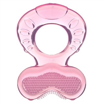 Nuby, Teethe Eez, Soothing Teether, Pink, 3+m, 2 Piece Set