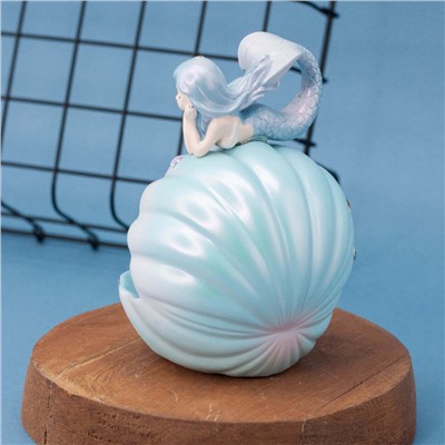 Ночник "Pearl mermaid", light blue