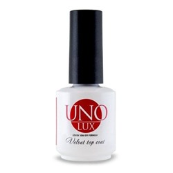 Топ для гель-лака с бархатным эффектом «Uno» Lux Velvet Top Coat