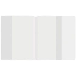 Обложка ПП для учебников и тетрадей Пифагор, плотная, универсальная, 300х590 мм