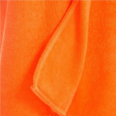 Килт(юбка) женский махровый, 80х150+-2, цвет оранжевый