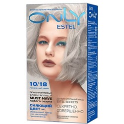 Краска для волос Estel ONLY (Эстель Онли) Beauty Hair Lab, 10/18 - Светлый блондин пепельно-жемчужный