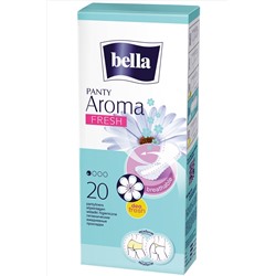 Bella, Женские ультратонкие ежедневные прокладки bella panty Aroma fresh 20 шт. Bella