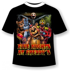 Подростковая футболка Five-nights-at-freddy's 476
