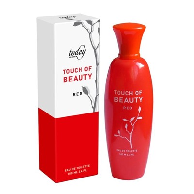 Туалетная вода женская Touch of Beauty Red ,100 мл