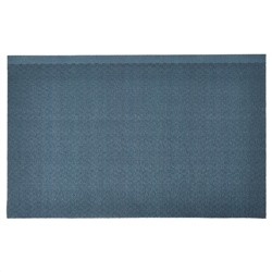 KLAMPENBORG КЛАМПЕНБОРГ, Придверный коврик для дома, синий, 50x80 см