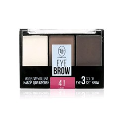 Моделирующий набор для бровей TF Eyebrow 3 Color Set, тон 41 светлый