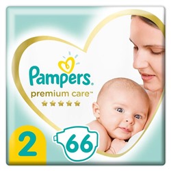 Подгузники Pampers Premium Care Mini (4-8 кг), 66 шт