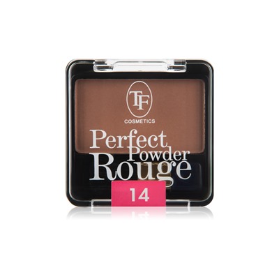 Триумф tf Румяна для лица Perfect Powder Rouge 14 кофе со сливками 14142