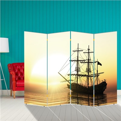 Ширма "Корабли. Декор 26" 200 × 160 см