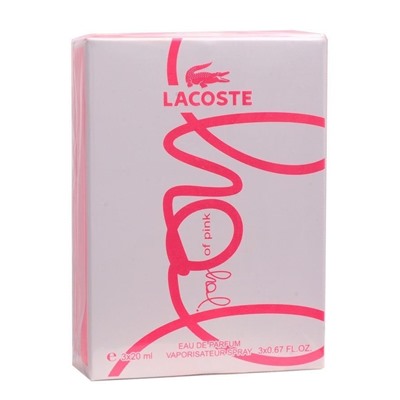 Набор Lacoste Joy of Pink 3х20 ml