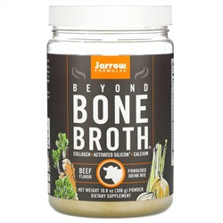 Jarrow Formulas, Beyond Bone Broth, бульон со вкусом говядины, 306 г (10,8 унции)