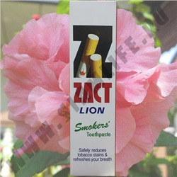 Зубная паста для курящих людей Zact Lion Smokers Toothpaste