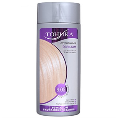 Оттеночный бальзам для волос Роколор-Тоника 9.5 - Жемчужно-розовый
