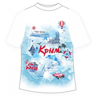 Подростковая футболка Крым 2021