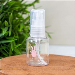 Дорожная бутылочка "Mini bunny", pink (30 ml)