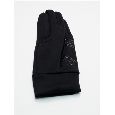Спортивные перчатки демисезонные женские черного цвета 606Ch