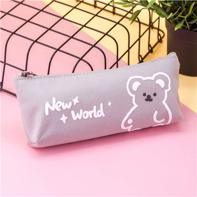 Пенал "New world koala", grey