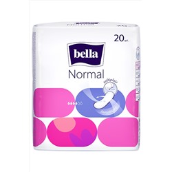 Bella, Женские гигиенические прокладки без крылышек bella Normal 20 шт. Bella