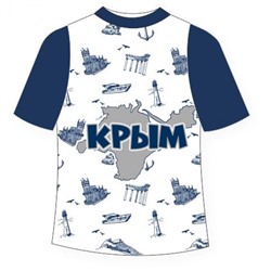 Детская футболка Крым текстура 2