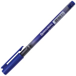 Ручка шариковая масляная Brauberg (Брауберг) Profi-Oil (Профи-Оил), цвет синий, линия 0,35 мм