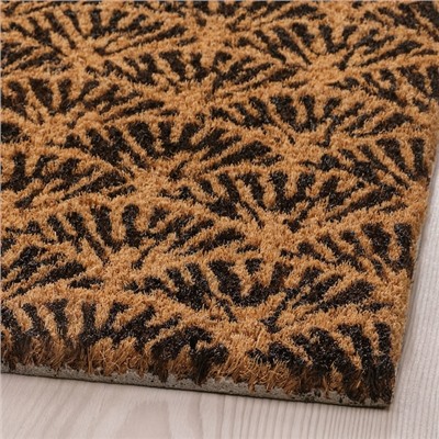 KASKADGRAN КАСКАДГРАН, Придверный коврик для дома, неокрашенный/темно-коричневый, 40x60 см