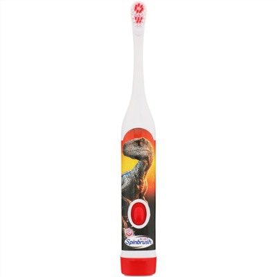 Arm & Hammer, Kid's Spinbrush, «Мир Юрского периода», мягкая, 1 зубная щетка на батарейках