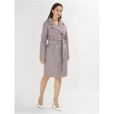 Пальто демисезонное фиолетового цвета 4263F
