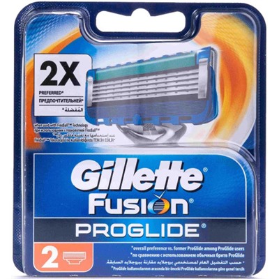 Кассеты для бритья Gillette Fusion ProGlide (2 шт)