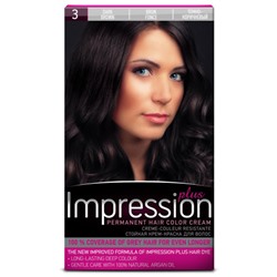 Краска для волос Impression Plus (Импрессион) № 3 - Тёмно-коричневый