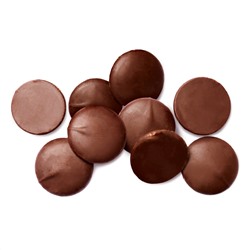 Шоколадная масса темная "Десертная", дропсы 20 мм 3000 г Отсутствует