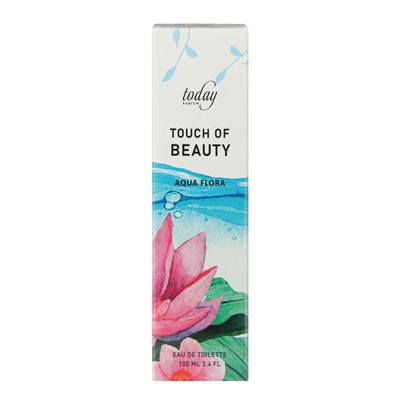 Туалетная вода женская Touch of Beauty Aqua Flora, 100 мл