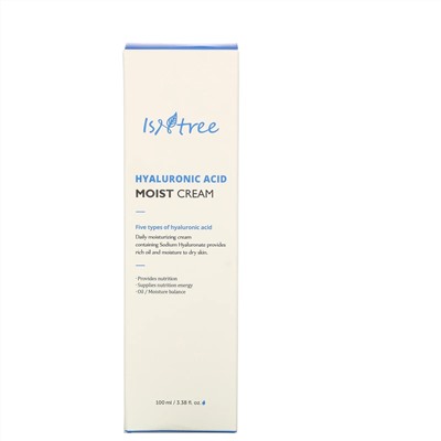 Isntree, Hyaluronic Acid, Moist Cream, 3.38 fl oz (100 ml)