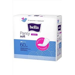 Bella, Женские ежедневные прокладки bella panty soft Classic 60 шт. Bella