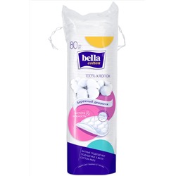 Bella, Ватные подушечки bella cotton, 80 шт Bella