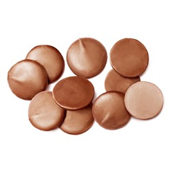 Шоколадная массаГорькая "Мадагаскар 55% какао", дропсы 20 мм 3000 г Отсутствует