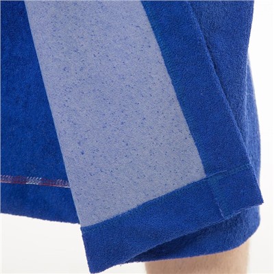 Килт(юбка) мужской махровый, 70Х150 тёмно-синий