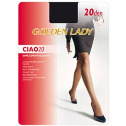 Колготки Golden Lady Ciao (Голден Леди) Fumo (серый) 20 den, 2 размер