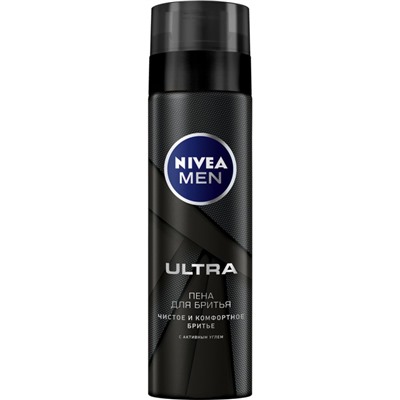 Пена для бритья Nivea Men Ultra, 200 мл