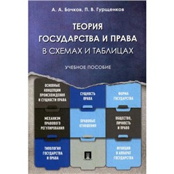 Теория государства и права в схемах и таблицах: Учебное пособие. Бочков А.А., Гурщенков П.В.