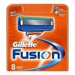 Сменные кассеты Gillette Fusion, 8 шт.