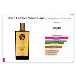 French Leather Memo Paris