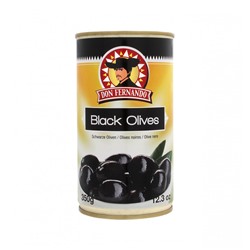 Черные оливки - с косточкой Don Fernando Blackened olives – with pit 350 мл