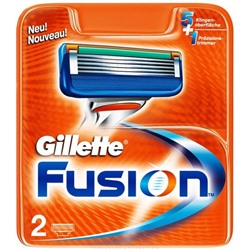 Сменные кассеты Gillette Fusion, 2 шт.