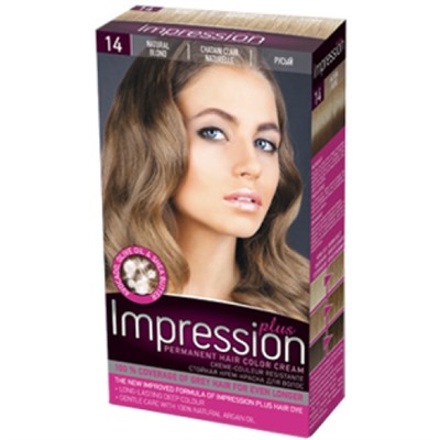 Краска для волос Impression Plus (Импрессион) № 14 - Русый