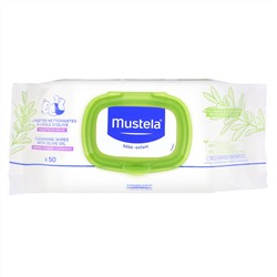 Mustela, Baby, Cleansing Wipes with Olive Oil, 50 Wipes