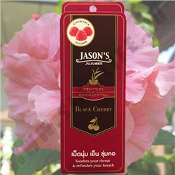 Мармеладки от боли в горле Вишневые Jason's Black Cherry Candy