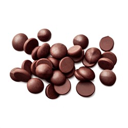 Шоколадная масса горькая 72%, дропсы 5,5 мм 3000 г Отсутствует