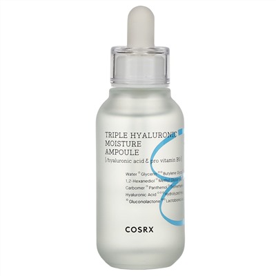 Cosrx, Hydrium, Triple Hyaluronic Moisture Ampoule, 1.35 fl oz (40 ml)